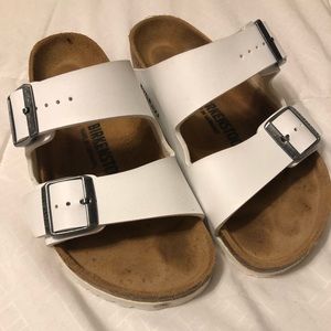 White Birkenstocks